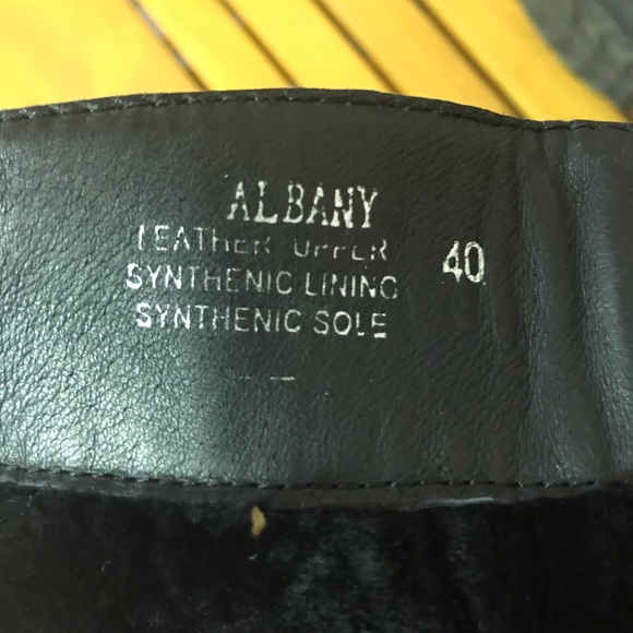Spring Step Albany Leather Boots Sz 40  (9) Black - Picture 5 of 6